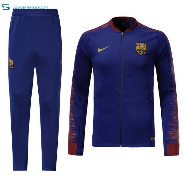 Chandal Barcelona 2018/19 Azul Rojo